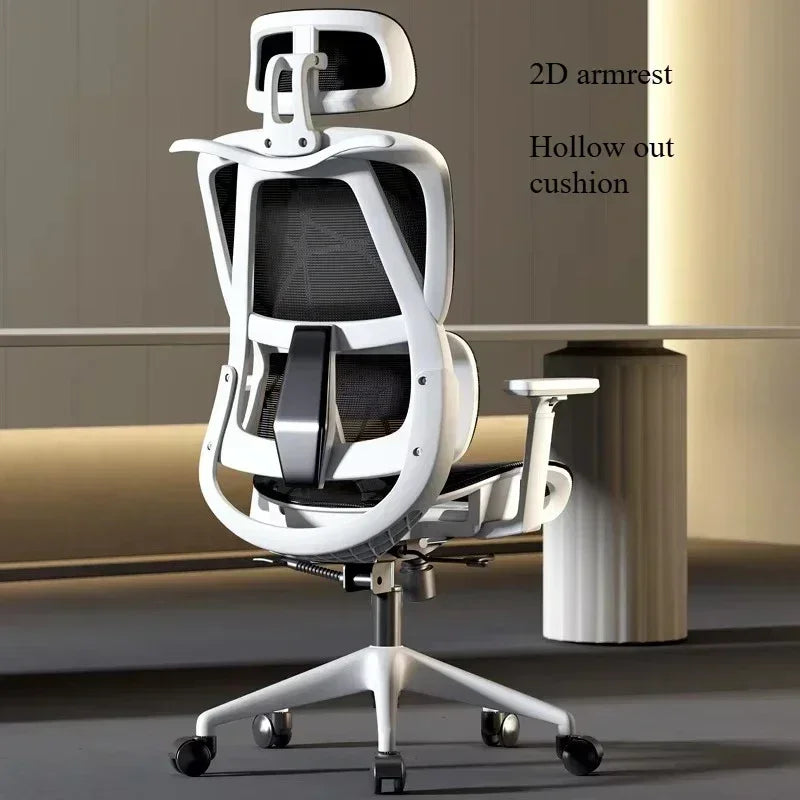 Ergonomic Gaming Office Chair Adjustable 3D Armrests Headrest Lumbar Support Computer Desk Chair with Footrest & Reclining Backrest