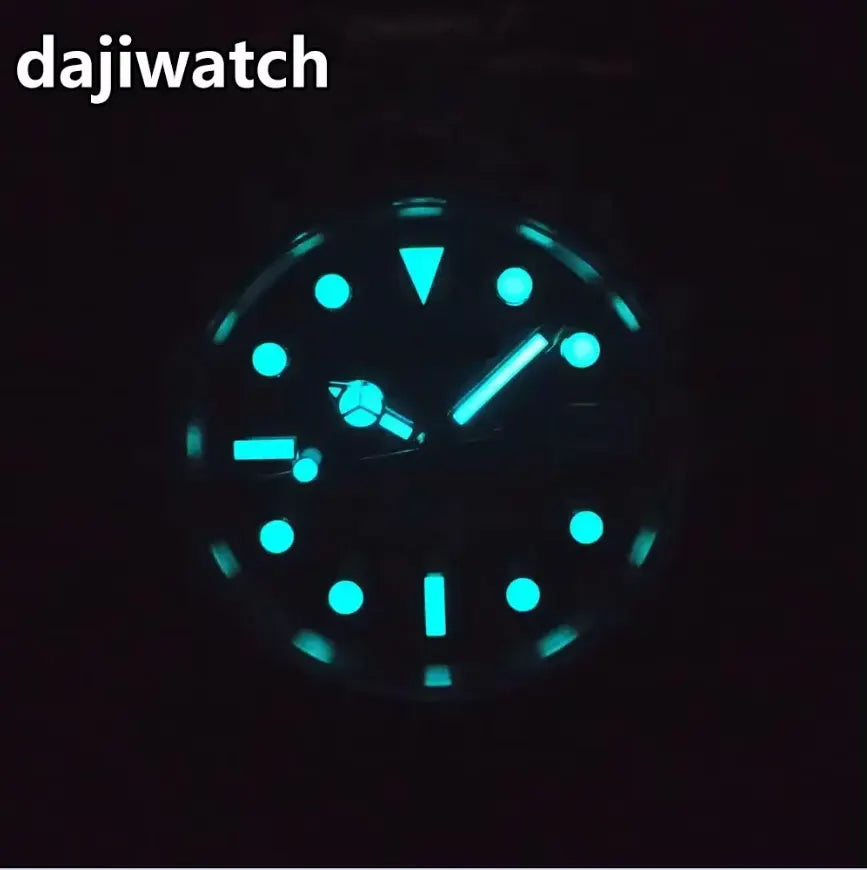 DIY Custom Automatic Watch Logo For Man High Quality NH35 Diving Mechanical Watches Sapphire Waterproof Ceramic Bezel 120 Click