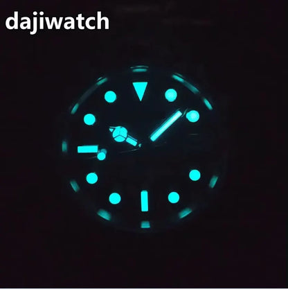 DIY Custom Automatic Watch Logo For Man High Quality NH35 Diving Mechanical Watches Sapphire Waterproof Ceramic Bezel 120 Click