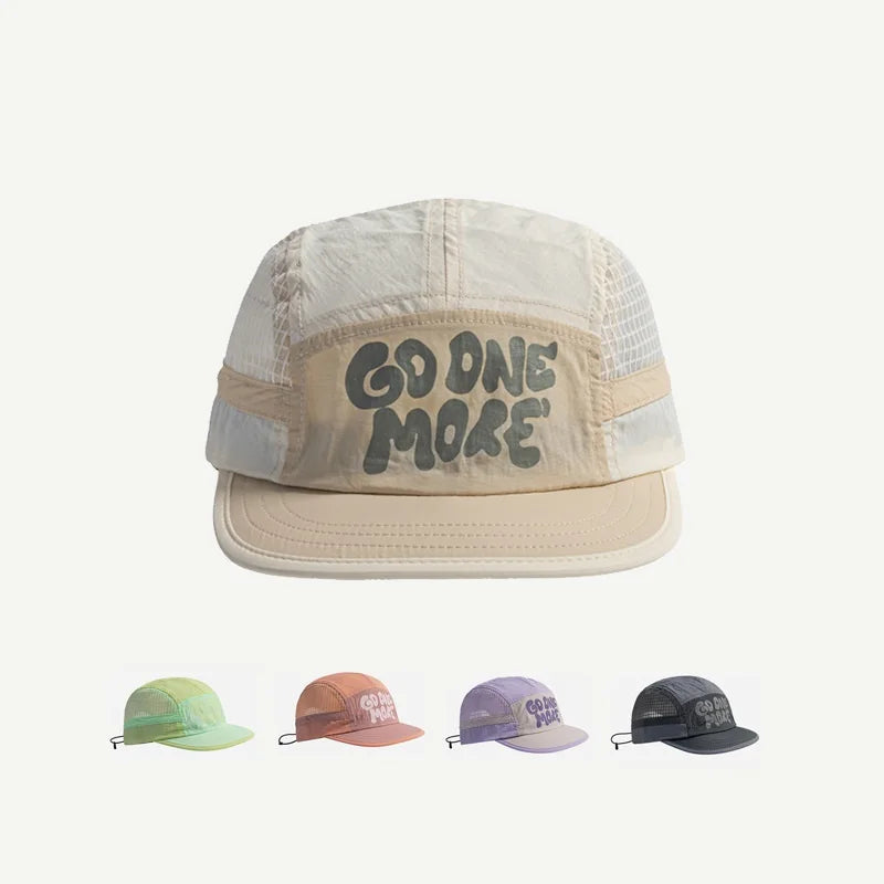 Summer Lightweight Quick Drying Running Caps Breathable Baseball Hat Outdoor Sports Hiking Caps Women Fashion Casual Hip-hop Hat