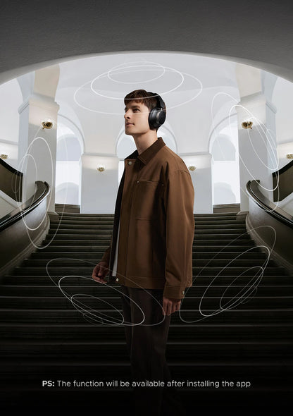 UGREEN Studio Pro 48dB ANC Wireless Headphones – Bluetooth 6.0 Hi-Res LDAC Over-Ear Headphones with 120H Playtime
