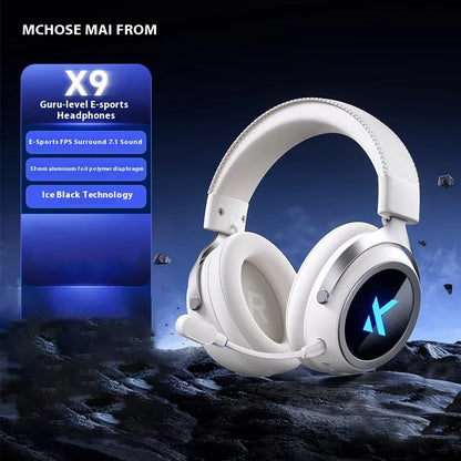 2025 Mchose X9 Headphone 3 Mode Bluetooth Headset Surround Sound Effect With Mic E-Sports Earphones Custom Accessories For Fps