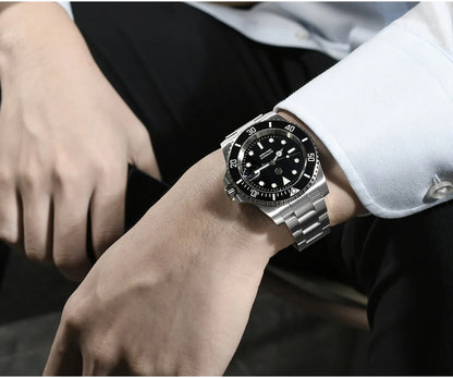 San Martin Upgraded Version 40mm Water Ghost Diver Watch Men Luxury Automatic Mechanical Watches Sapphire Waterproof 200m SN0017
