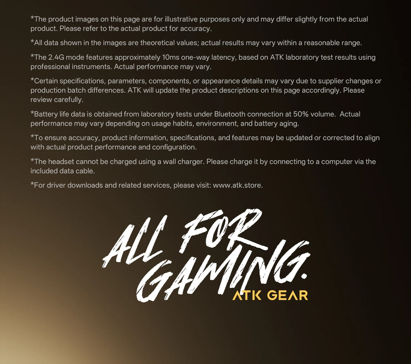ATK N9 Pro Ultra Wireless Gaming Headset with Mic, 7.1 Surround Sound Low Latency Headphones, Noise Reduction Bluetooth Headset for E-Sports Gaming
