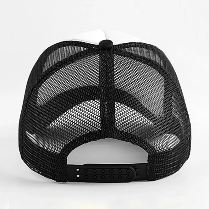 Sprunkis Unisex Baseball Cap Adjustable Summer Parent-child Sunhat Mesh Breathable Outdoor Sport Boy Hip Hop Peaked Hat Gift