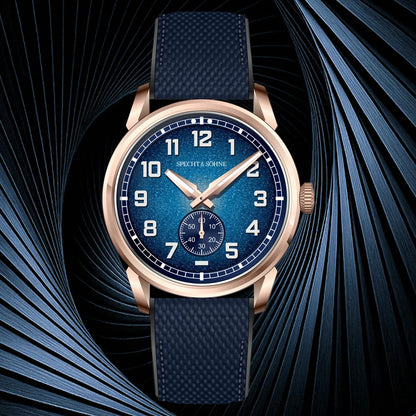 Specht & Söhne New Automatic Mechanical Wristwatches For Men Japan C3 Luminous Sapphire Crystal Sports Watch ﻿5Bar Waterproof