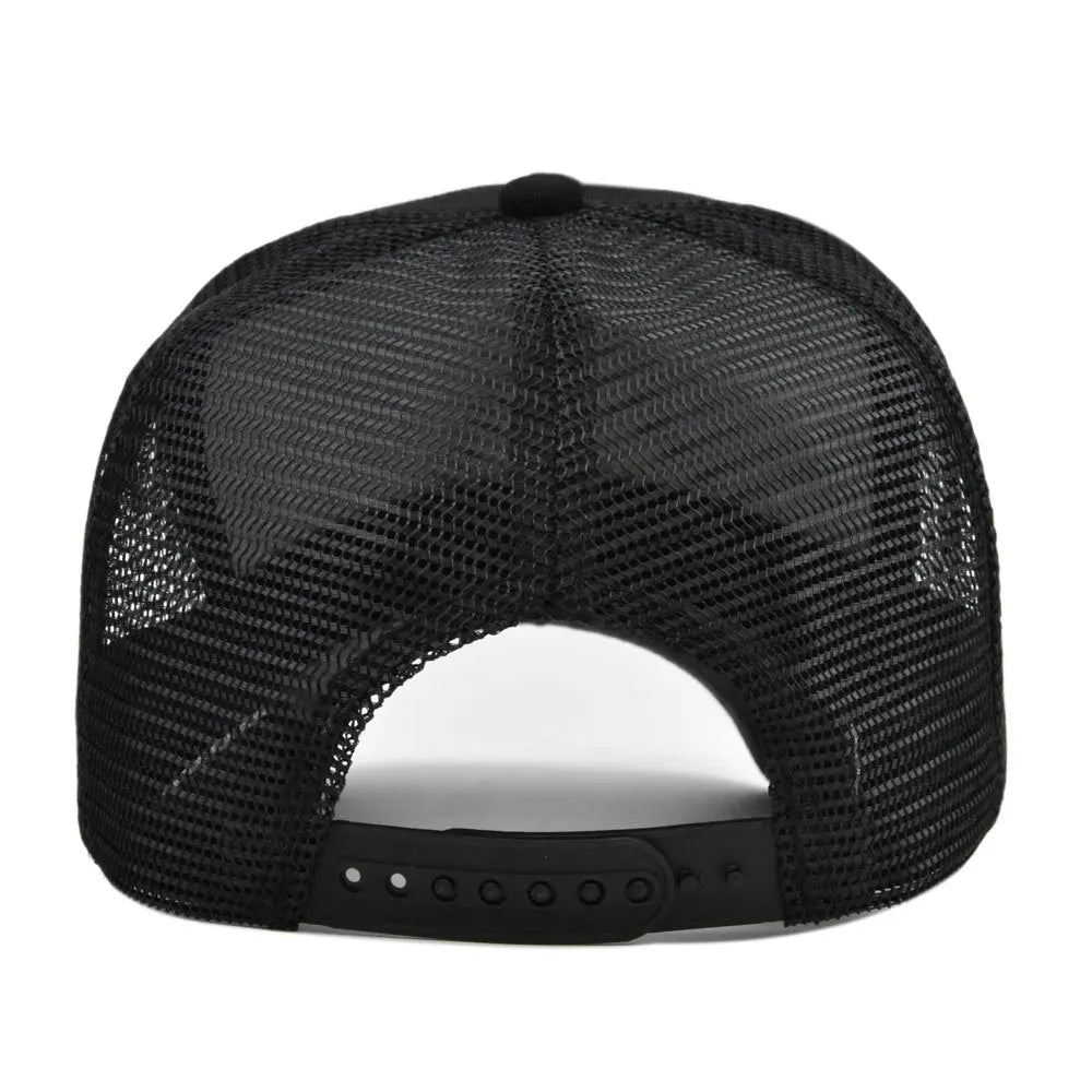 Modebaseballkasket i printet, åndbart net til forår/sommer – Gorras med personligt logo til mænd, kvinder og par – Visirhat, casquette
