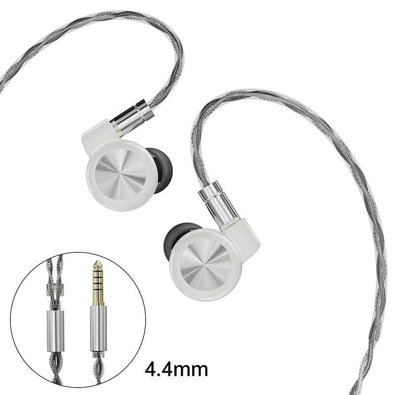 ARTTI T10 Planar Driver In-Ear HiFi Earphones, 14.2mm Wired IEM Monitors with Textured Bass, Detachable 0.78mm 2-Pin Cable, 3.5mm/4.4mm Audiophile Earphones