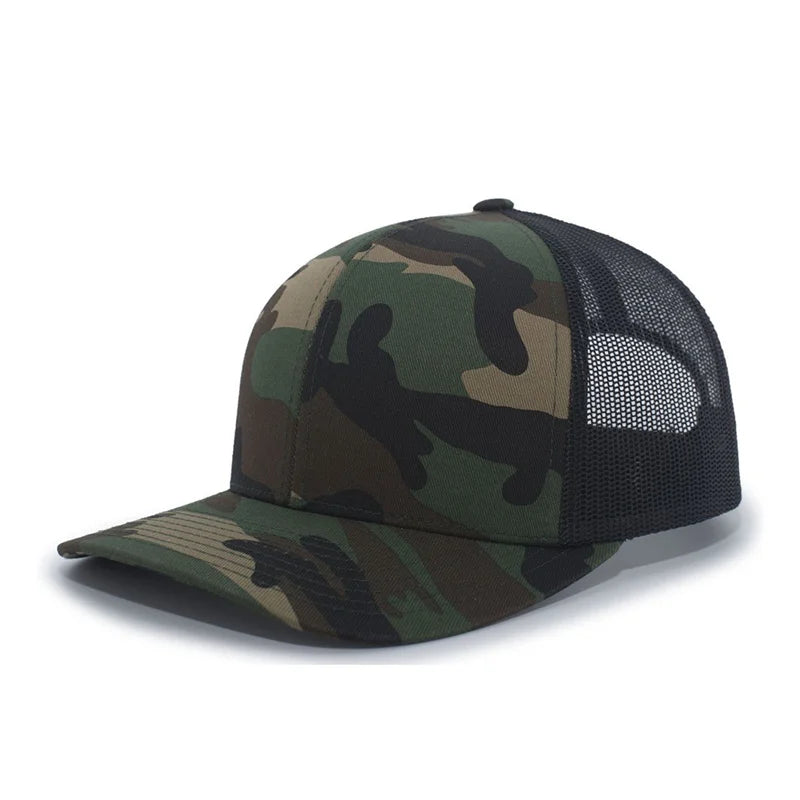 Cappellino da baseball classico in rete traspirante per donne, cappellino casual da camionista traspirante, cappellino unisex regolabile con chiusura a scatto, cappellino sportivo e dinamico da papà