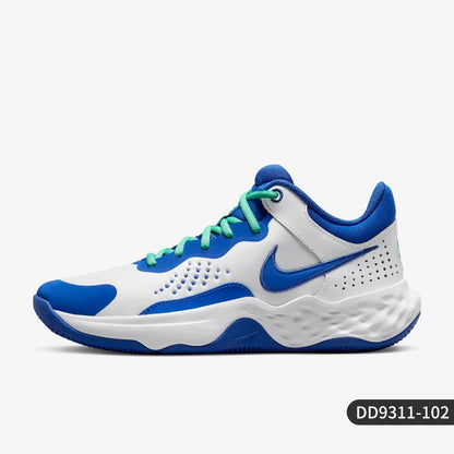 Nike Official Authentic Sports Men's Lace-Up Thick-Sole Wear-Resistant Cushioned Basketball Shoes DD9311-102