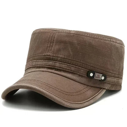 1pc Spring and Autumn Flat Top for Men and Women Soft Top Baseball Caps with FS Label, Outdoor Fishing Sunshade,Daily Use