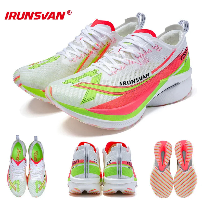 2025 Carbon Plate Marathon Running Shoes Professional Test; Stable Support Ultra-Light Bounce Shoes Unisex 088