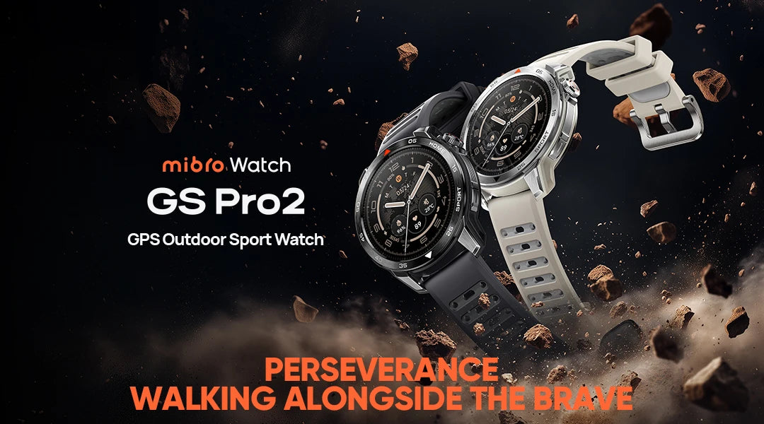 Mibro GS Pro2 Smartwatch 1.43'' AMOLED Screen 5ATM Waterproof Bluetooth Calling GPS 150 Sports Modes Smart Watch for Men Women