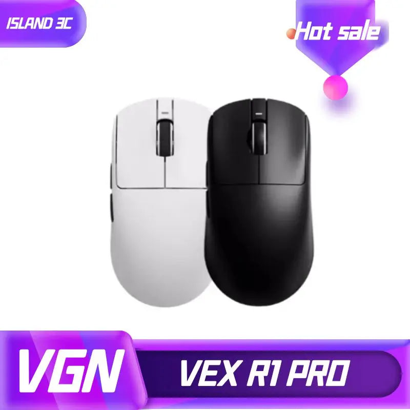 Ασύρματο ποντίκι VXE Dragonfly R1 Pro με αισθητήρα Paw3395, Nordic 52840, 2khz, Smart Speed X, χαμηλή καθυστέρηση, για γραφείο και gaming σε PC