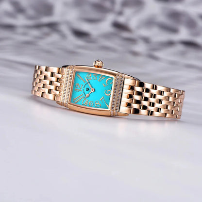 PAGANI DESIGN Luxury Fashion Women's Quartz Watch Swiss Ronda Movt Sapphire Stainless Steel Waterproof Clock Gift For Woman
