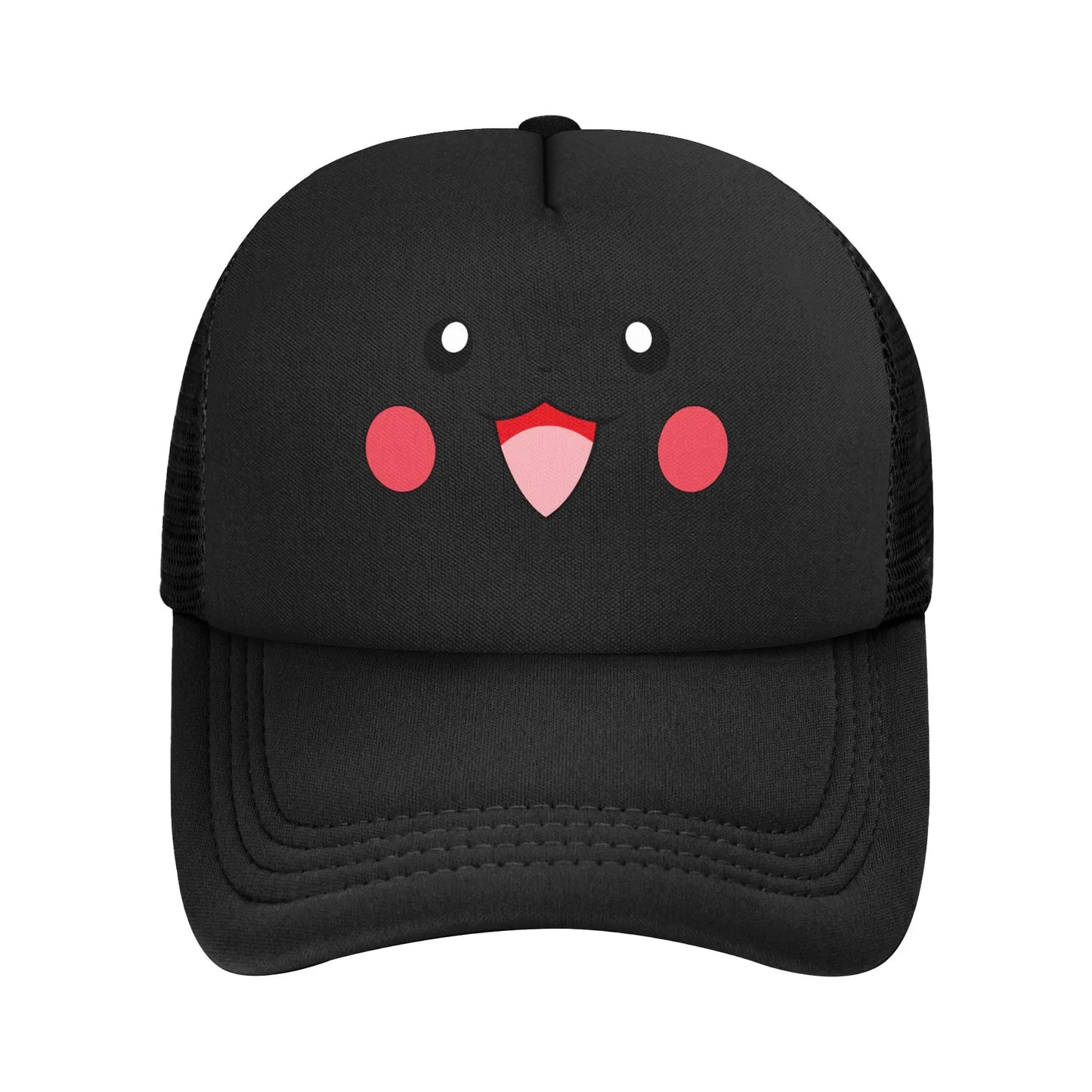 Pikachu Pokeball Mesh Baseball Cap Unisex Fitted Sun Hat Pokemoned  Hat Adjustable Snapback Caps Golf Hats Summer Trucker Caps