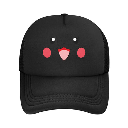 Pikachu Pokeball Mesh Baseball Cap Unisex Fitted Sun Hat Pokemoned  Hat Adjustable Snapback Caps Golf Hats Summer Trucker Caps