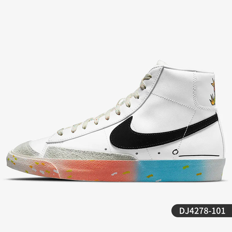 Nike Authentic Seasonal Unisex Blazer Mid High-Top Casual Sneakers DJ4278-101
