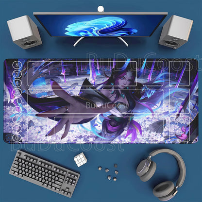 HD Printing playmat League of Mouse Pad Legends Riftbound Series TCG LOL Card 600x350mm office Stitched Edge Board Game Desk Mat