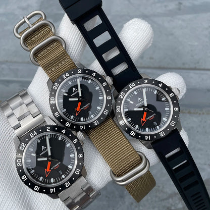 STEELFLIER SF793 NEW Automatic Mechanical Luxury Wristwatch NH34 Movement Synthetic Sapphire 20Bar Waterproof Men Luminous Watch