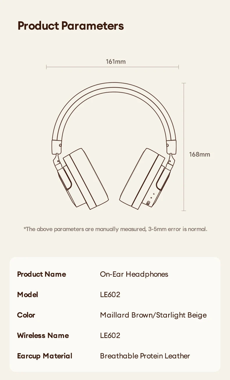 Lenovo LE602 Auriculares circumaurales Bluetooth 6.0 – Auriculares gaming HiFi estéreo ANC inalámbricos y con cable con micrófono ENC HD
