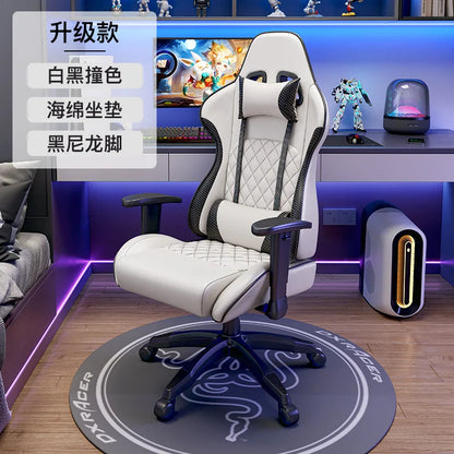 Ergonomic Swivel Gaming Chair Comfortable Office Computer Chair with Armrests, Modern Executive Desk Chair for Home, Work & Gaming