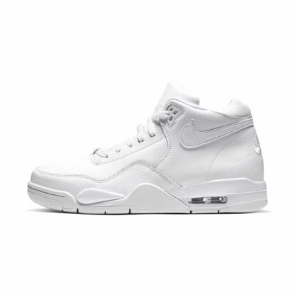 Nike Flight Legacy Classic Style Mid-Top Retro Basketball Shoes Unisex Red/White BQ4212-100