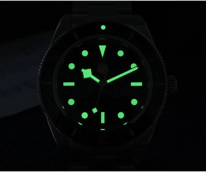 San Martin 40mm NH35 Automatic Men Diving Watch 20ATM Waterproof BB58 Sapphire Wristwatch BGW-9 C3 Luminous Reloj SN0008C/D