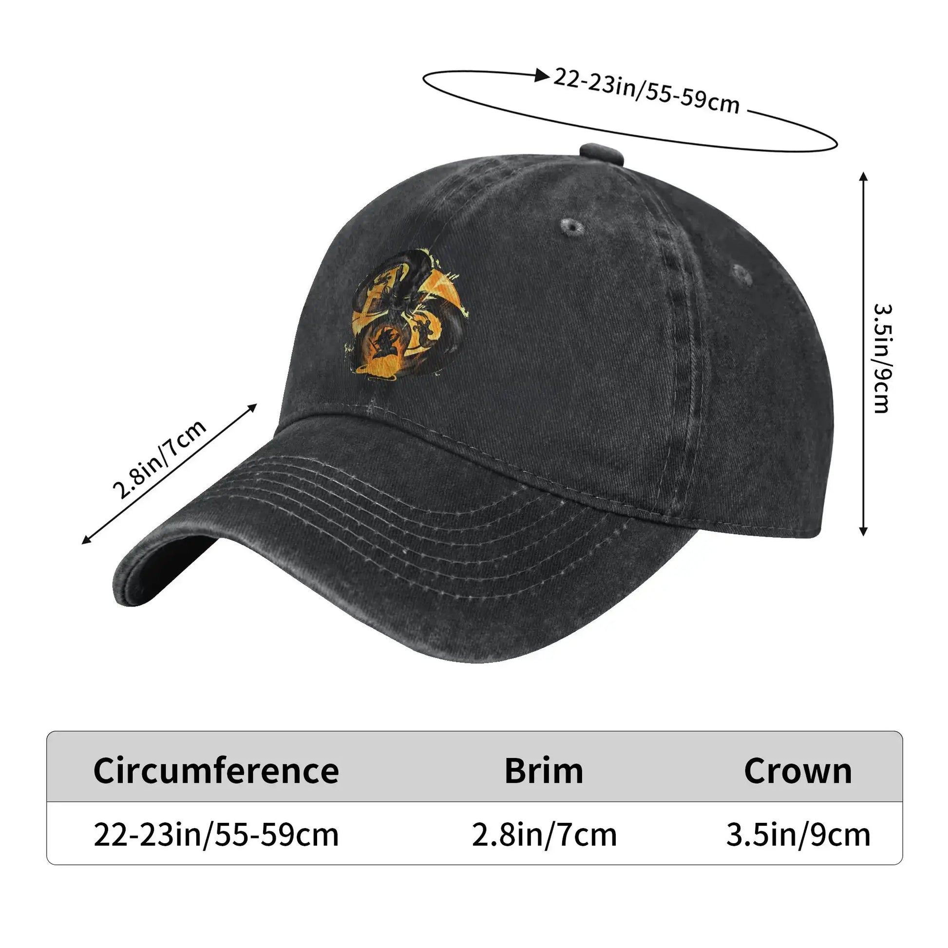 Vintage Dragon Ball Z Attack of Shenron Baseball Caps Men Women Distressed Denim Washed Cap Outdoor Running Golf Gift Hats Cap, produit gaming premium Fraquane