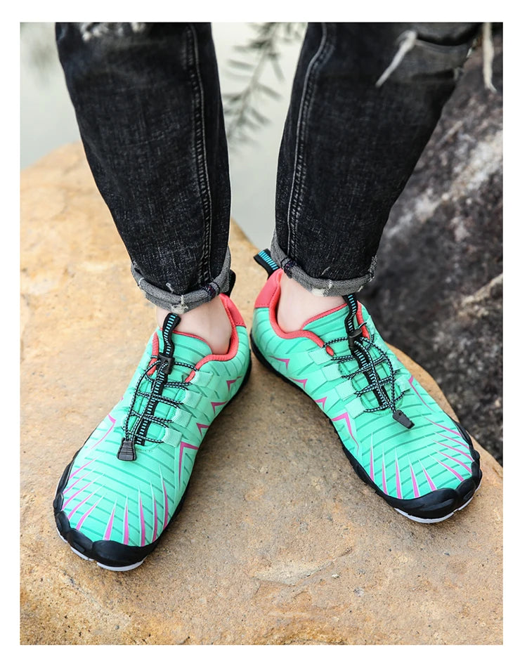 Men's Cross-Trainer | Barefoot & Minimalist Shoe | Zero Drop Sole | Wide Toe Box Aqua Shoes Five-finger Swimming Shoes