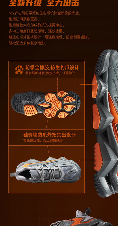 Chaussures de randonnée imperméables pour homme Rax, bottes de randonnée respirantes, baskets de sport pour le trekking en plein air, chaussures tactiques