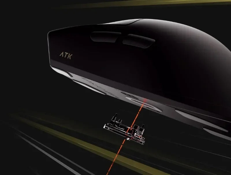 ATK X1 SE Wireless Gaming Mouse 26K DPI PAW3395 Sensor, Lightweight 2.4GHz Gaming Mouse for PC & Mac