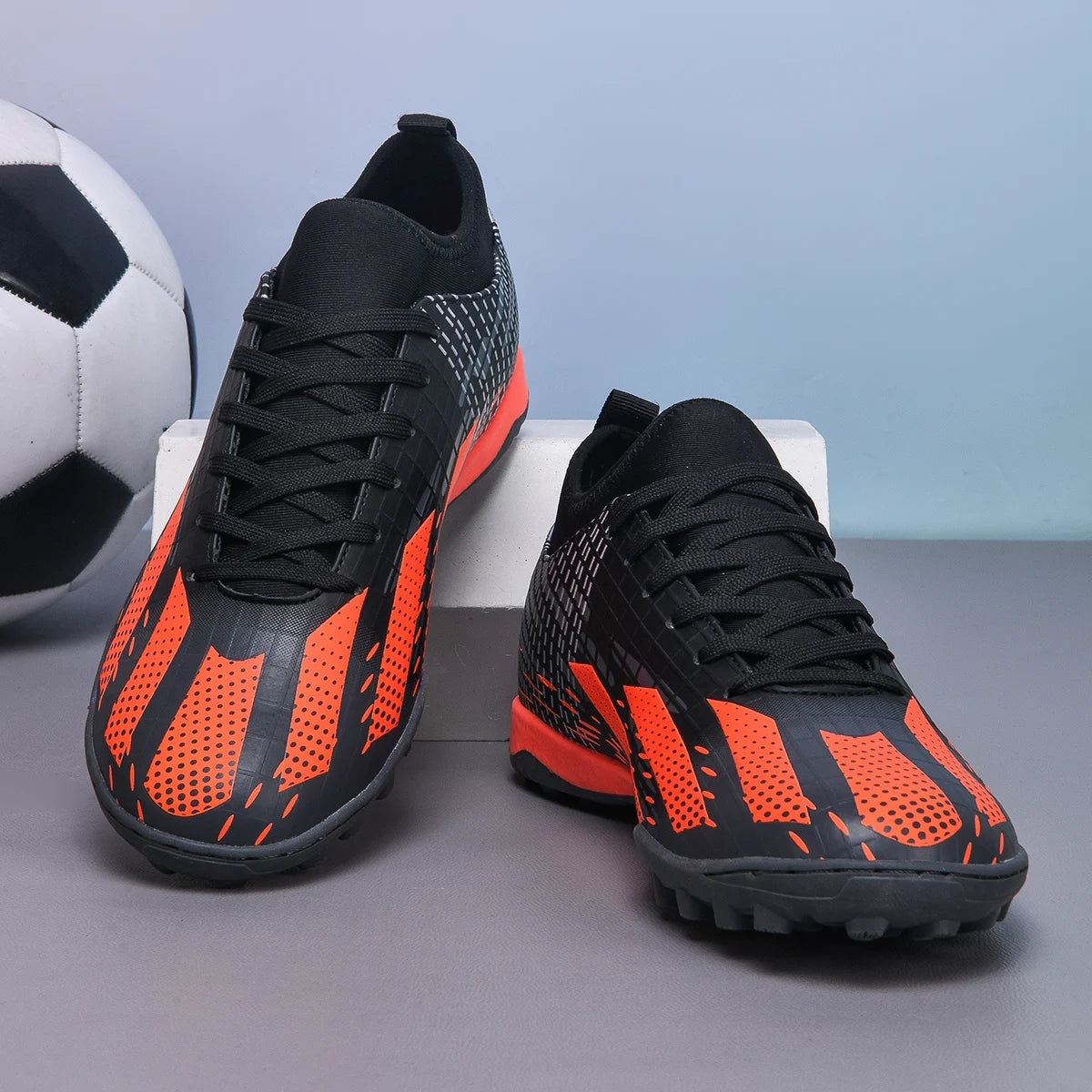 Chaussures de football pour homme, chaussures de futsal, chaussures de football en salle, sport, match, entraînement, enfants, crampons TF, gazon, cheville, best-seller, haute qualité, légères