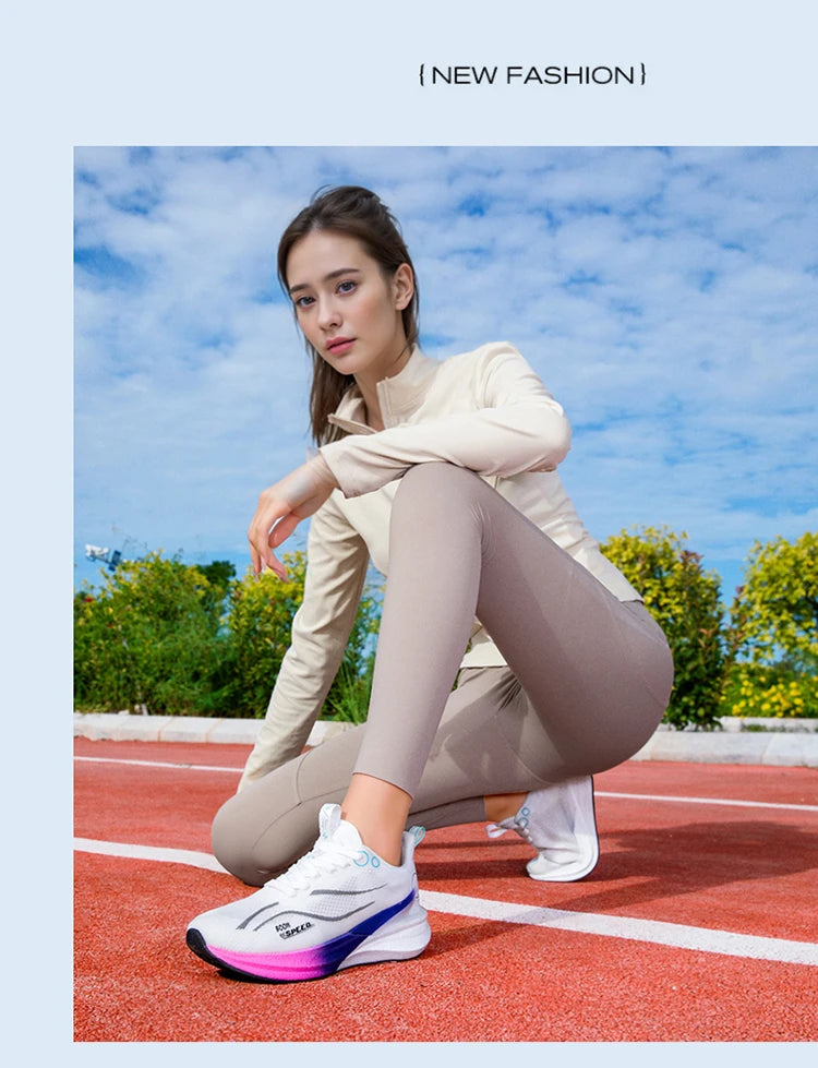 2025 Men's And Women's Professional Carbon Board Marathon Running Shoes Shock Absorption Ultra-light Stable Support Sports Shoes