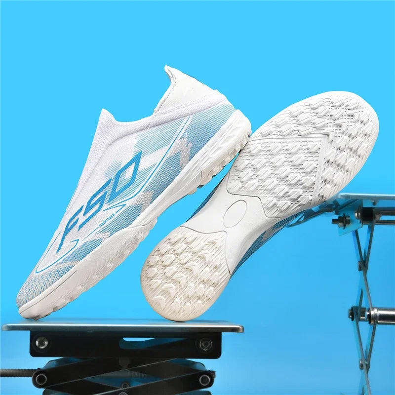 Chaussures de Football pour hommes, bottes de Football antidérapantes pour adultes, ultralégères, crampons d'intérieur, antidérapantes, Fg, gazon, Futsal, confortables, nouvelle collection