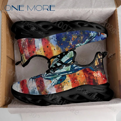 Amerikanische 250er-Serie zum Unabhängigkeitstag – Freizeit-Schuhe für Jungen und Mädchen – Personalisiert – Exklusives Design mit amerikanischer Flagge – Coole Sportschuhe für Kinder – Auf Lager