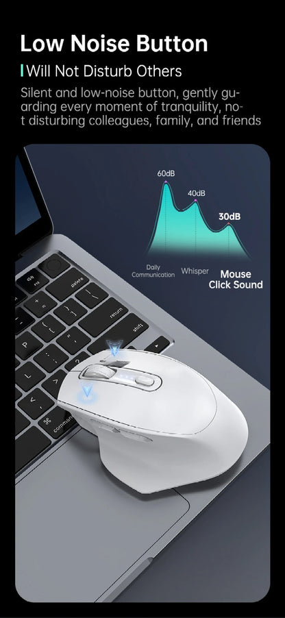USB Wired Mouse RGB Backlight Silent Ergonomic Mouse with Adjustable DPI for PC, Laptop, Office, Gaming & Home Use