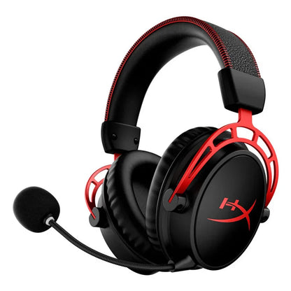 HyperX Cloud Alpha Wireless Gaming Headset with 300 Hour Battery, Dual Chamber Drivers, DTS Spatial Audio, Detachable Noise Cancelling Mic