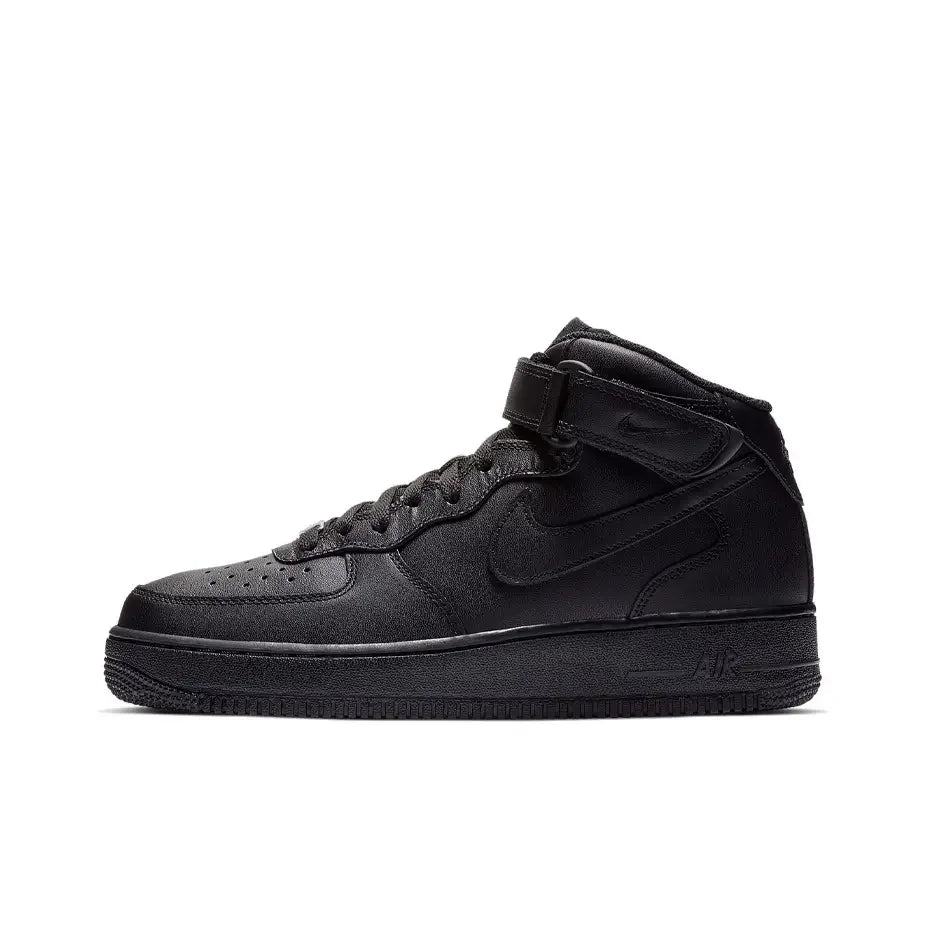 Nike Air Force 1 Mid Unisex-sneakers – ankelstøtte, klassisk polstret komfort og holdbarhed til brug hele dagen DQ7666-001