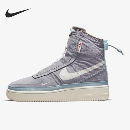 Nike Authentic AF1 Shell Women's Comfortable Sports Casual Sneakers DO7450-511
