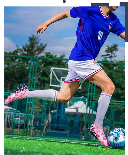 Botas de fútbol profesionales para hombre, zapatillas de fútbol Society, tacos de fútbol FG ultraligeros para entrenamiento, calzado deportivo de fútbol para exterior