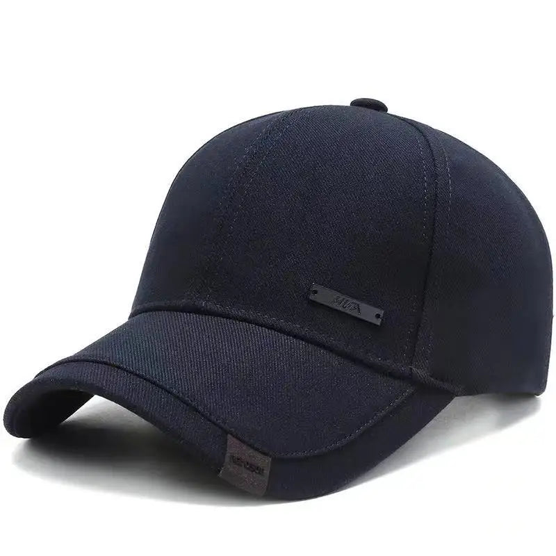 Unisex Hua Label Baseball Caps Hip Hop Cap Spring and Autumn Outdoor Adjustable Casual Hats Sunscreen Hat