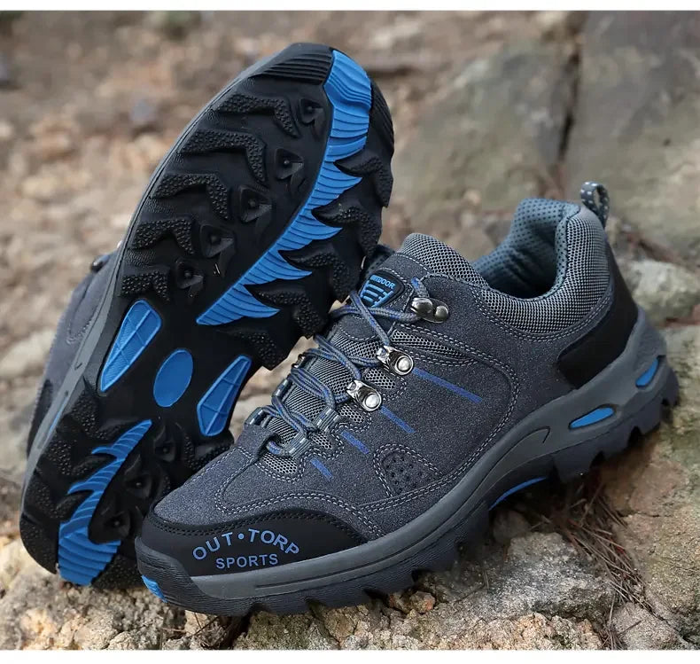 Retro Style Men  Sports Shoes Autumn and Winter Short Boots Anti Slip Hiking Shoe Suitable for Ankle Boots Urban Commuting 2025