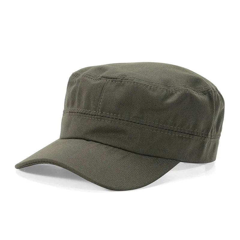 Gorra de béisbol táctica militar Spring Solid, unisex, para deportes al aire libre, con cierre snapback, para hombre y mujer, estilo marinero