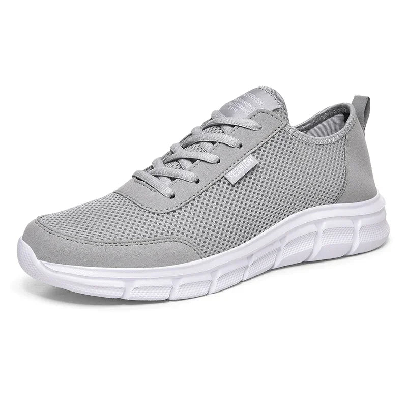 Mesh-herresko, snøresko, casual sko, herresneakers, åndbart, letvægtsfodtøj, komfortable sportssko, Zapatillas Hombre