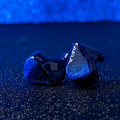 AFUL Explorer HiFi Wired Hybrid Earphones 1DD+2BA In-Ear Monitors with 3D Printed Acoustic Tube, RLC Crossover & Premium HiFi Earbuds