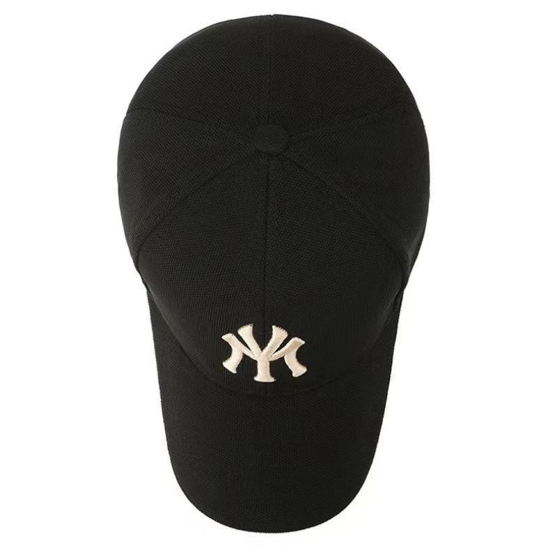 Modebaseballkasketter i bomuld med broderede bogstaver, justerbar, unisex, hiphop, trucker-kasket, afslappet snapback-kasket, udendørs sport, hverdags-kasket