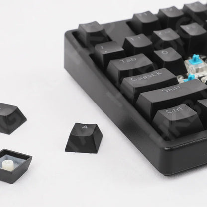 108 Keys ABS Keycaps Black Backlight OEM Profile Suit for 61 87 104 Mechanical Keyboard Anne Pro 2 GK61 SK61 GK64 PC Game Ajazz