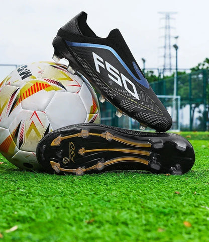 Neue Fußballschuhe für Herren, Bestseller-Rasenschuhe, hochwertige Outdoor-Fußballschuhe für Spiele, rutschfeste Jungen-Sneaker, High-Top, leicht
