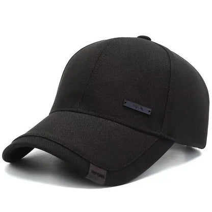 Unisex Hua Label Baseball Caps Hip Hop Cap Spring and Autumn Outdoor Adjustable Casual Hats Sunscreen Hat